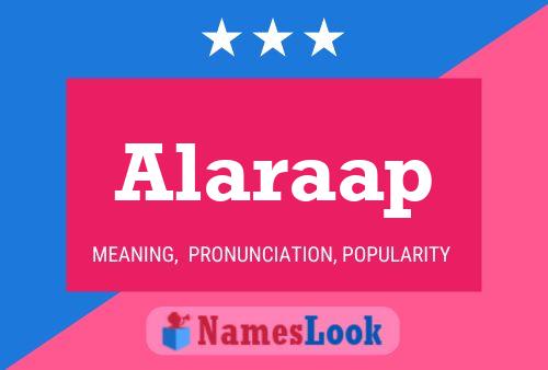 ملصق اسم Alaraap