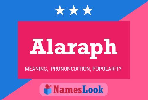 ملصق اسم Alaraph