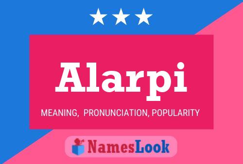 ملصق اسم Alarpi