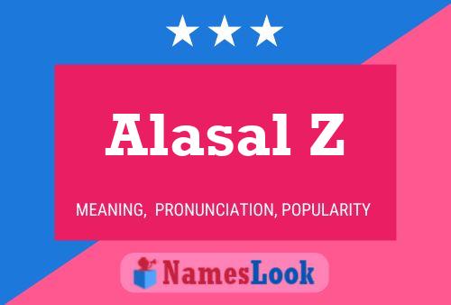 ملصق اسم Alasal Z