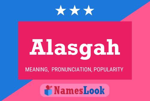 ملصق اسم Alasgah