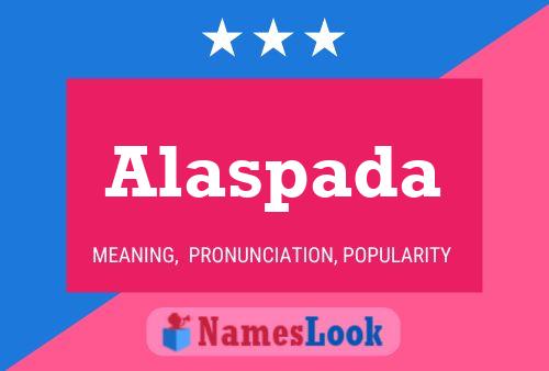 ملصق اسم Alaspada