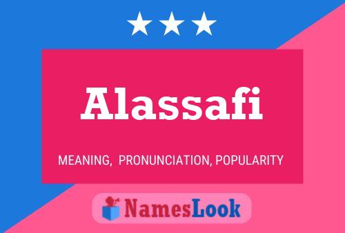 ملصق اسم Alassafi