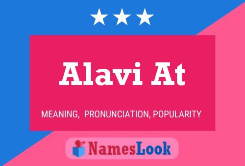 ملصق اسم Alavi At