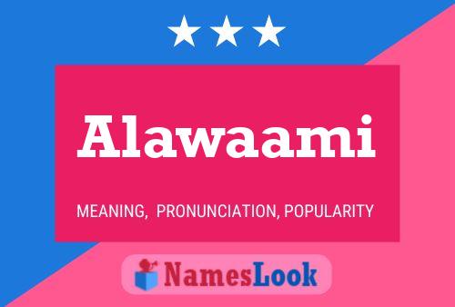 ملصق اسم Alawaami