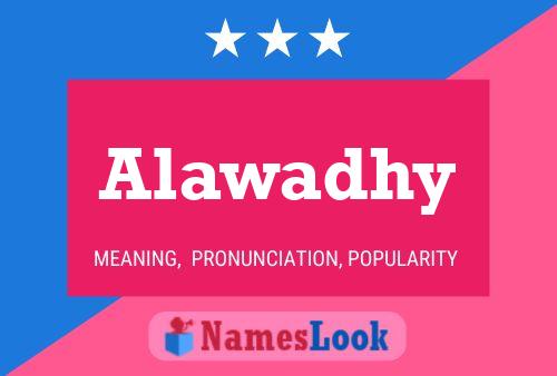 ملصق اسم Alawadhy