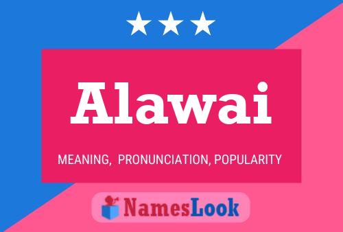 ملصق اسم Alawai