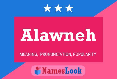 ملصق اسم Alawneh