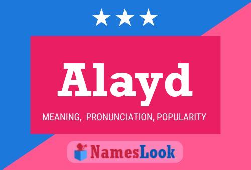 ملصق اسم Alayd