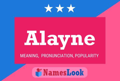 ملصق اسم Alayne