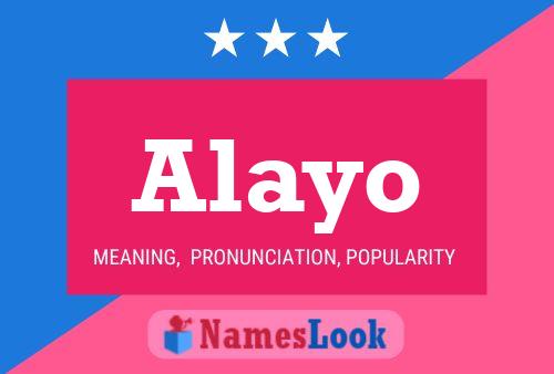 ملصق اسم Alayo