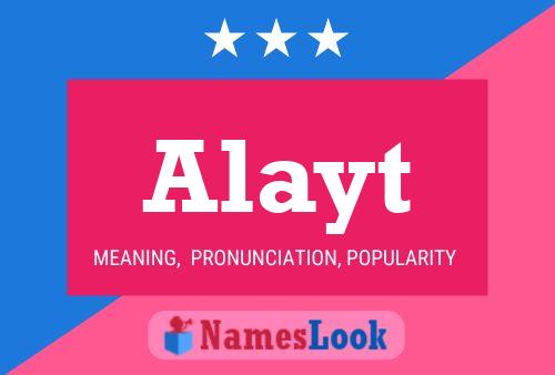 ملصق اسم Alayt