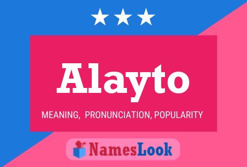 ملصق اسم Alayto