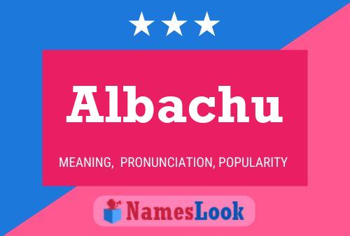 ملصق اسم Albachu