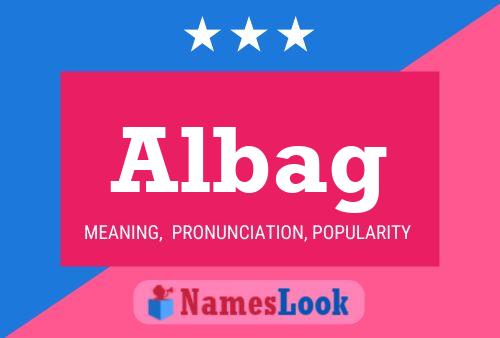 ملصق اسم Albag