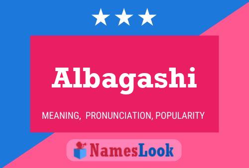 ملصق اسم Albagashi