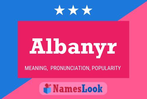 ملصق اسم Albanyr