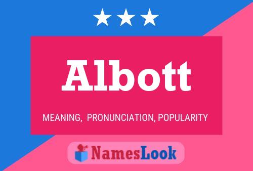 ملصق اسم Albott