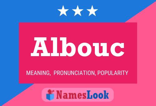 ملصق اسم Albouc