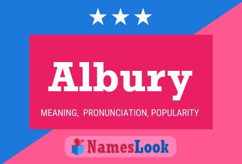 ملصق اسم Albury