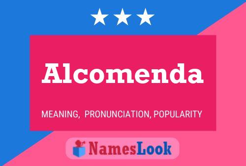 ملصق اسم Alcomenda