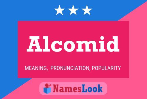 ملصق اسم Alcomid