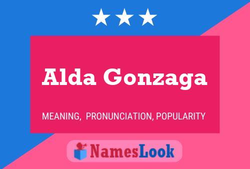 ملصق اسم Alda Gonzaga