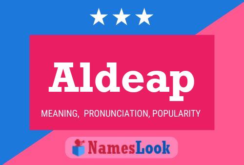 ملصق اسم Aldeap