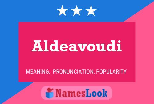 ملصق اسم Aldeavoudi