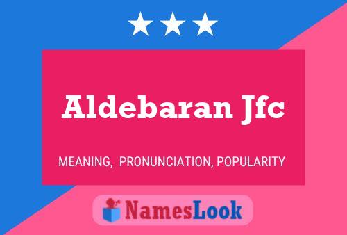 ملصق اسم Aldebaran Jfc