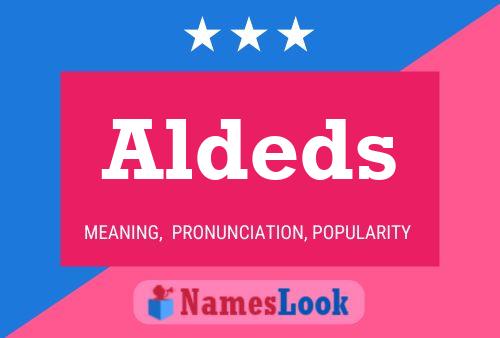 ملصق اسم Aldeds