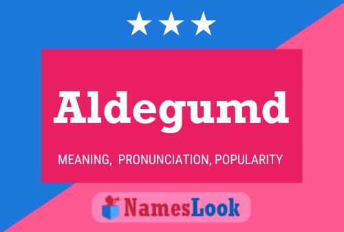 ملصق اسم Aldegumd