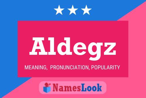 ملصق اسم Aldegz