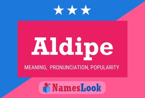 ملصق اسم Aldipe