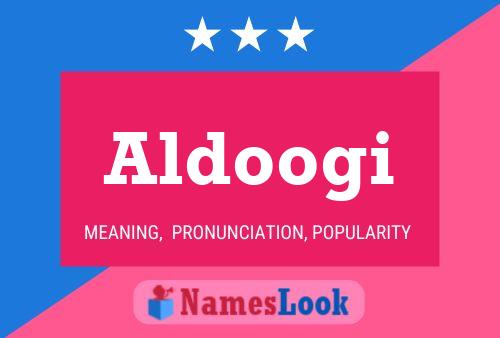 ملصق اسم Aldoogi