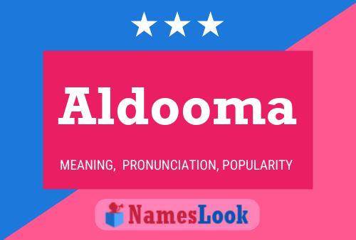 ملصق اسم Aldooma