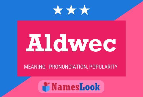 ملصق اسم Aldwec