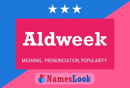 ملصق اسم Aldweek