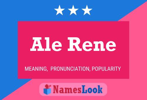 ملصق اسم Ale Rene