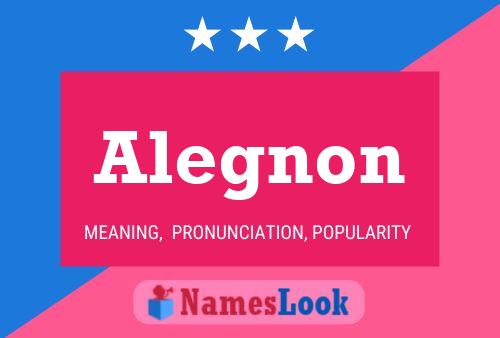 ملصق اسم Alegnon