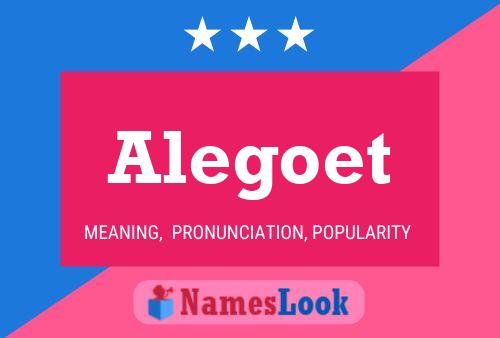 ملصق اسم Alegoet