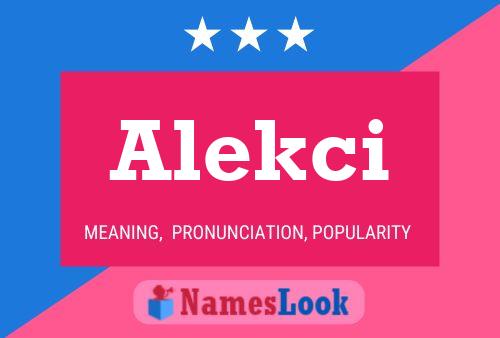 ملصق اسم Alekci