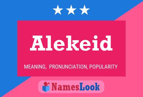 ملصق اسم Alekeid