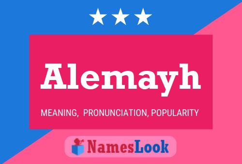 ملصق اسم Alemayh