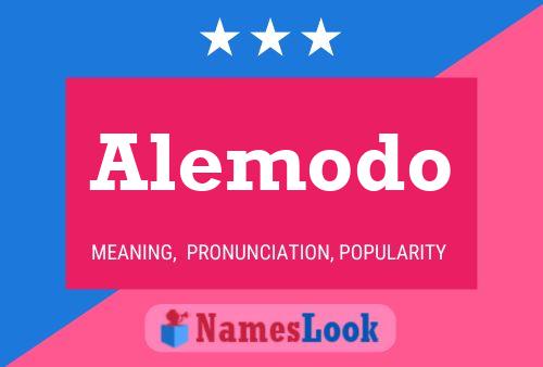 ملصق اسم Alemodo