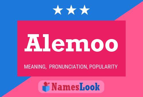 ملصق اسم Alemoo