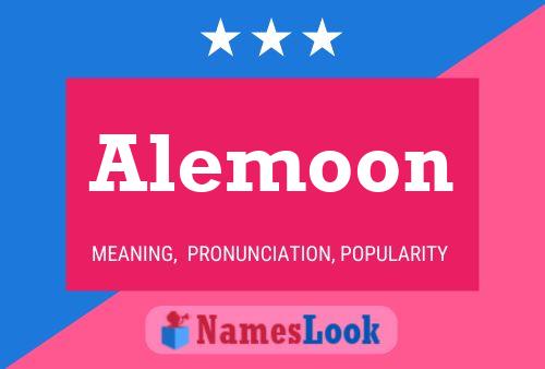 ملصق اسم Alemoon