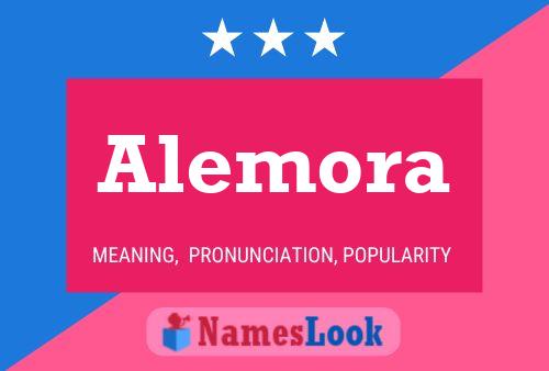 ملصق اسم Alemora