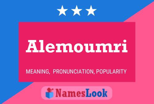 ملصق اسم Alemoumri