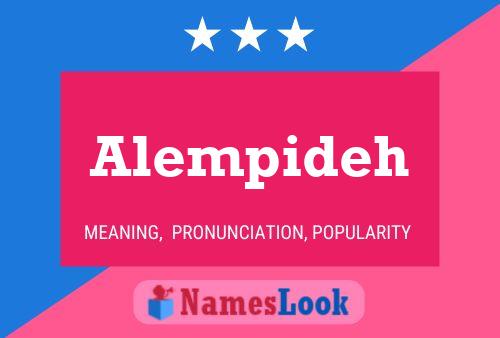 ملصق اسم Alempideh